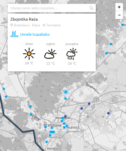 Mapa kúpalísk