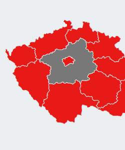 Mapa ČR, Klikacia mapa