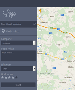 Mapová aplikácia, Google maps API, GIS